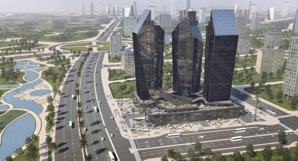 DUBAI DEVELOPMENTS OBSIDIER TOWER NEW CAPITAL